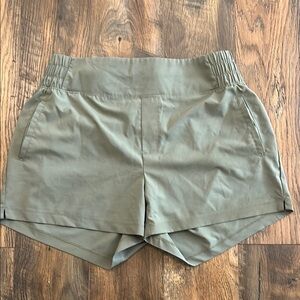 Eddie Bauer Green Shorts with Elastic Waistband